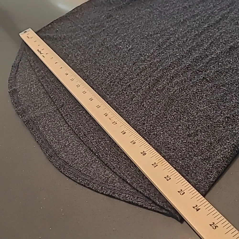 LulaRoe sz M gray tunic top - Picture 5 of 7